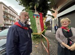 Inaugurazione della meridiana della Resistenza