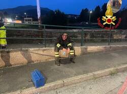 Incendio fabbrica Germignaga