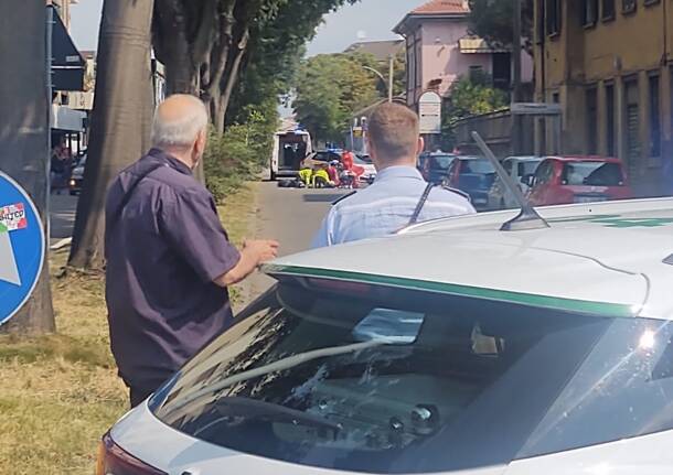 incidente busto arsizio
