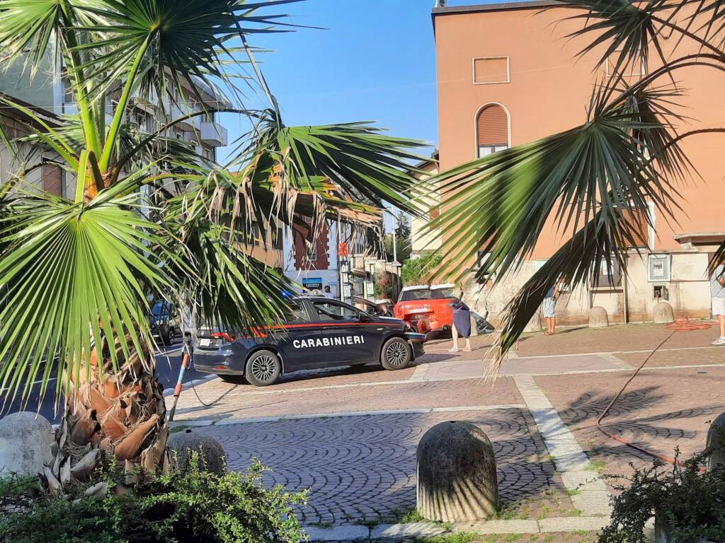 Incidente in via Venegoni a Legnano 