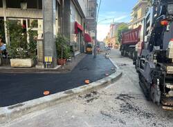 Lavori per l’attraversamento in via Giussano a Legnano