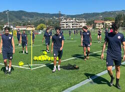Legnano calcio: ecco le prime immagini dal ritiro di Montecatini