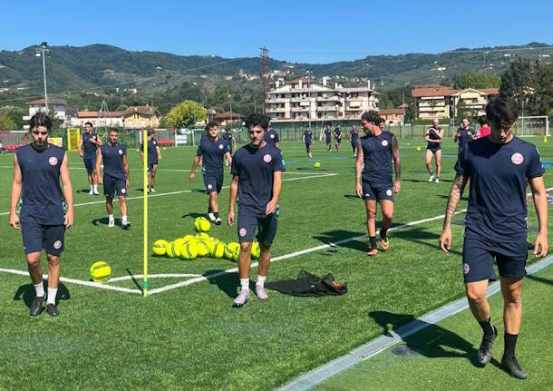 Legnano calcio: ecco le prime immagini dal ritiro di Montecatini