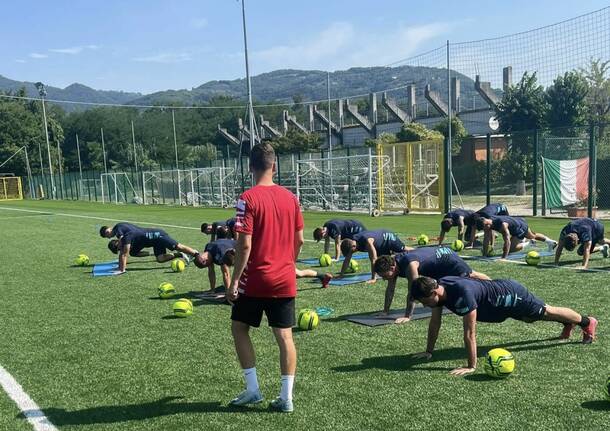 Legnano calcio: ecco le prime immagini dal ritiro di Montecatini