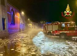 Maltempo in Lombardia, oltre 100 interventi dei Vigili del Fuoco
