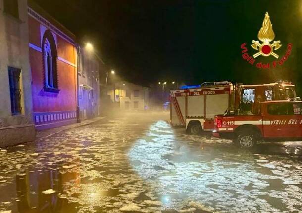 Maltempo in Lombardia, oltre 100 interventi dei Vigili del Fuoco