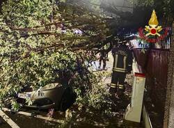 Maltempo in Lombardia, oltre 100 interventi dei Vigili del Fuoco