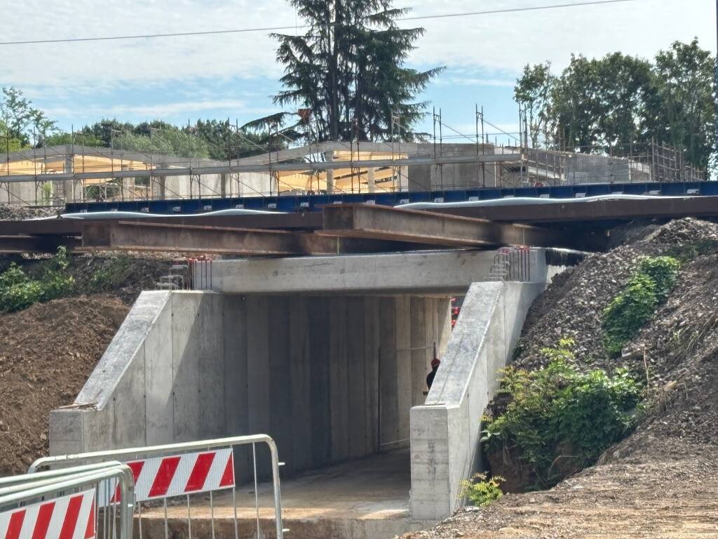 nuovo sottopasso a Gallarate