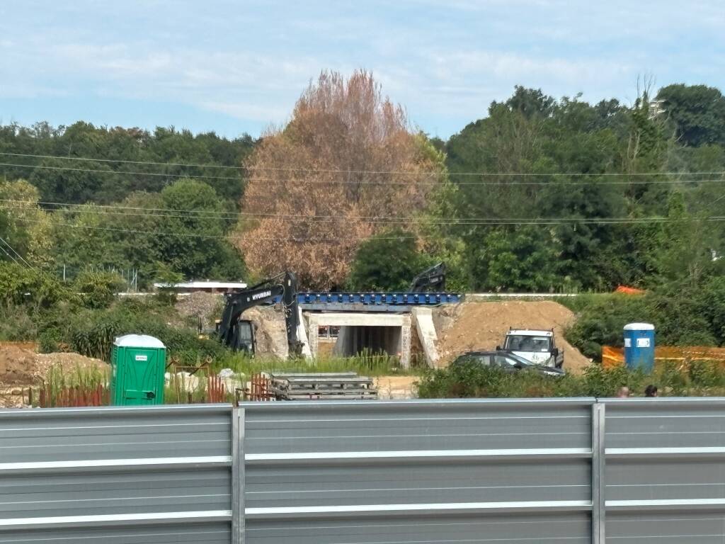 nuovo sottopasso a Gallarate