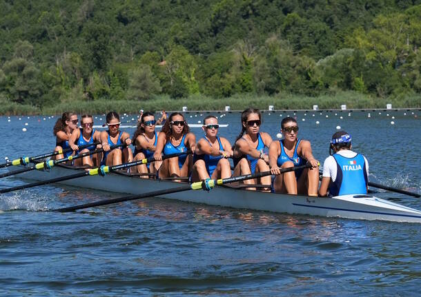 otto femminile juniores italia u19 2025 | foto Canottaggio.org/Luca Pagliaricci
