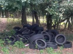 pneumatici abbandonati gallarate