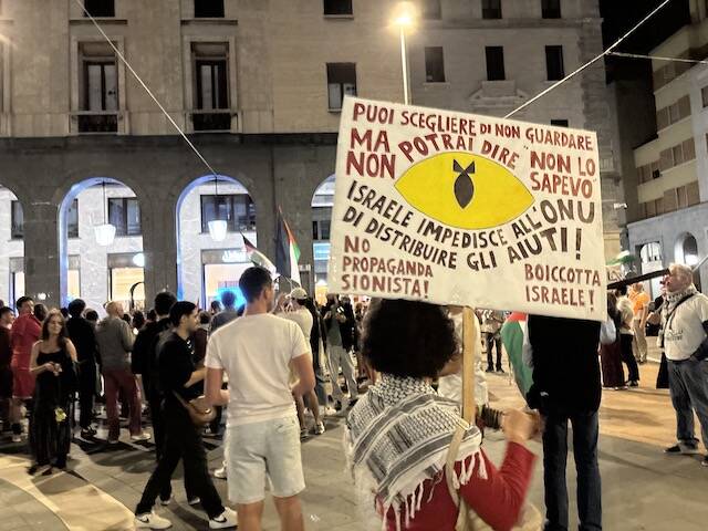 Quarta domenica con le pentole per Gaza