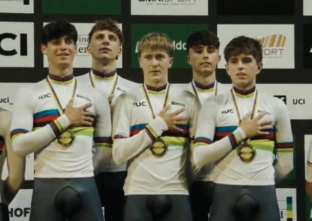 Riccardo Colombo campione del mondo di ciclismo juniores