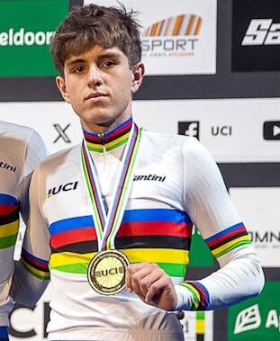 Riccardo Colombo campione del mondo di ciclismo juniores