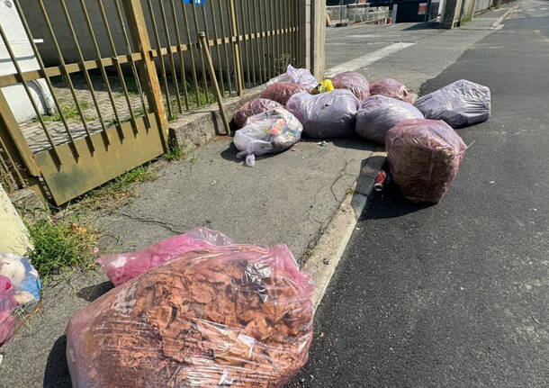 rifiuti abbandonati legnano