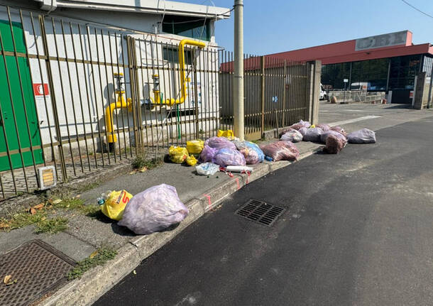 rifiuti abbandonati legnano