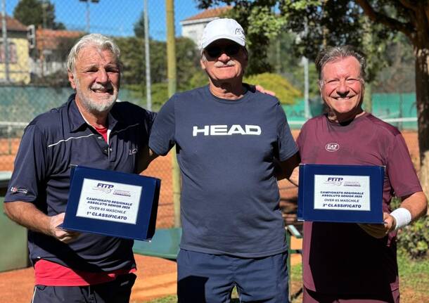 Tris legnanese ai campionati regionali assoluti master