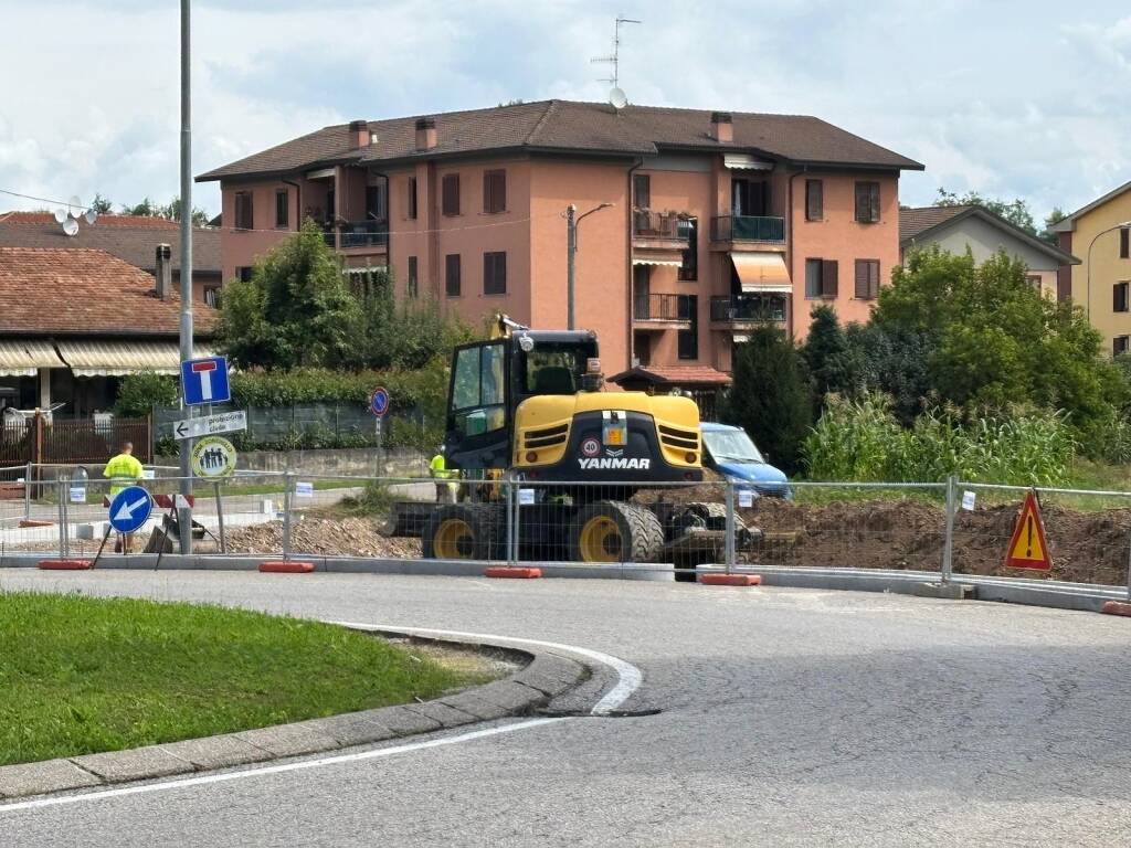 Vedano Olona - Nuovo tratto di ciclabile