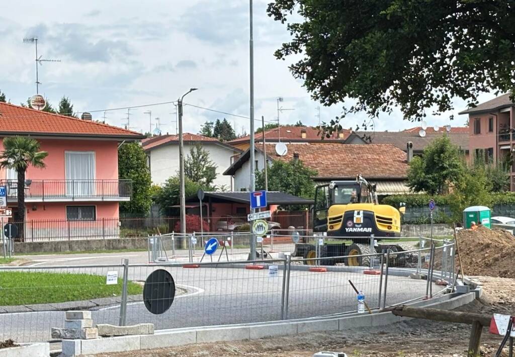 Vedano Olona - Nuovo tratto di ciclabile