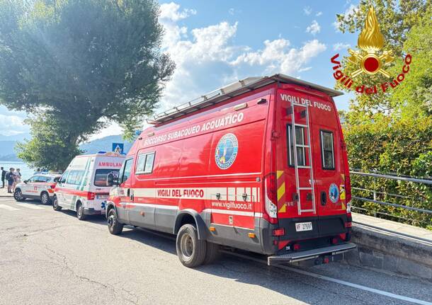 vigili del fuoco annegamento caldè