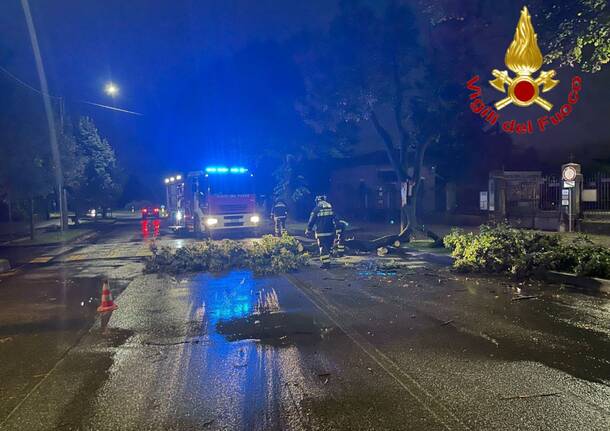 vigili del fuoco maltempo
