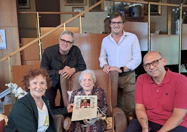 107 anni di Carla Musazzi, imprenditrice per decenni alla guida della Rede