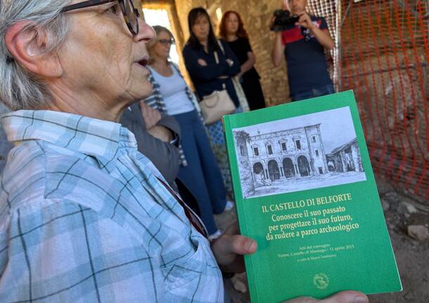 Svelata la madonna del latte al castello di Belforte a Varese