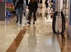 Allagamento centro commerciale iper belforte varese