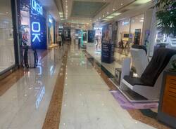 Allagamento centro commerciale iper belforte varese