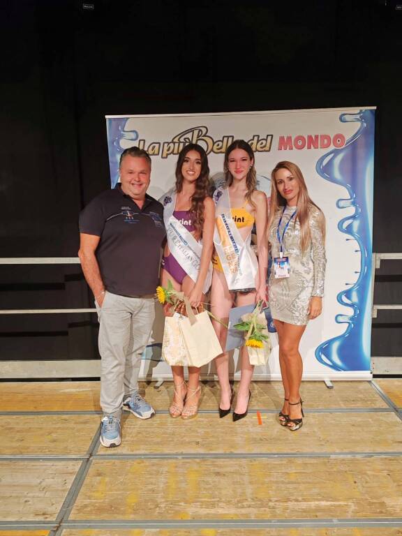 Anastasia Nikic di Lavena Ponte Tresa conquista il 2° posto alla Finale Nazionale di "La Più Bella del Mondo"