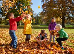 autunno bambini