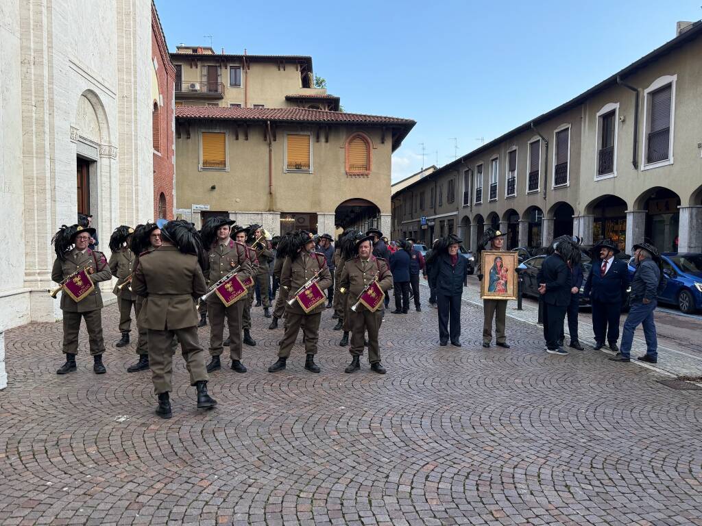 Bersaglieri in festa per la loro patrona 