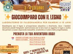 GiocoImparo con il legno – laboratorio di falegnameria per bambini