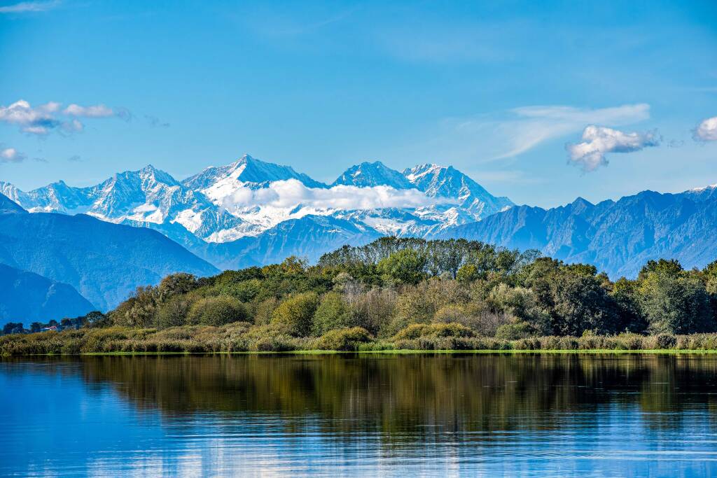 Monte Rosa dal Lago di Varese