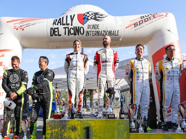 Andrea Crugnola vince il Rally del Ticino