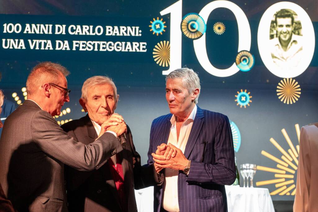 Carlo Barni, il Re d'Italia degli elettrodomestici di Busto Garolfo, festeggia 100 anni