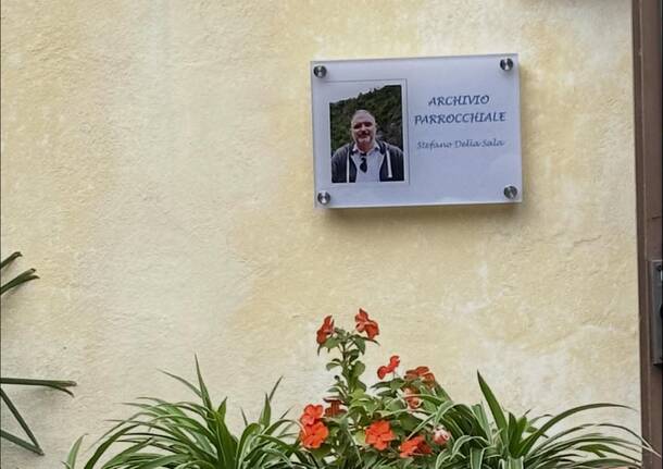Castelletto Ticino dedica l’archivio parrocchiale a Stefano Della Sala