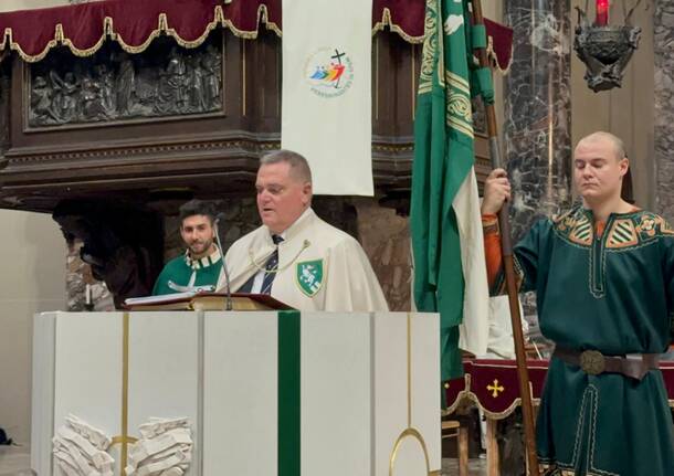 Palio di Legnano: cerimonia di investitura della reggenza della contrada San Domenico