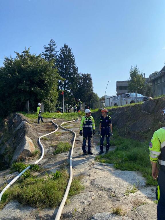 Esercitazione Protezione Civile Legnano 