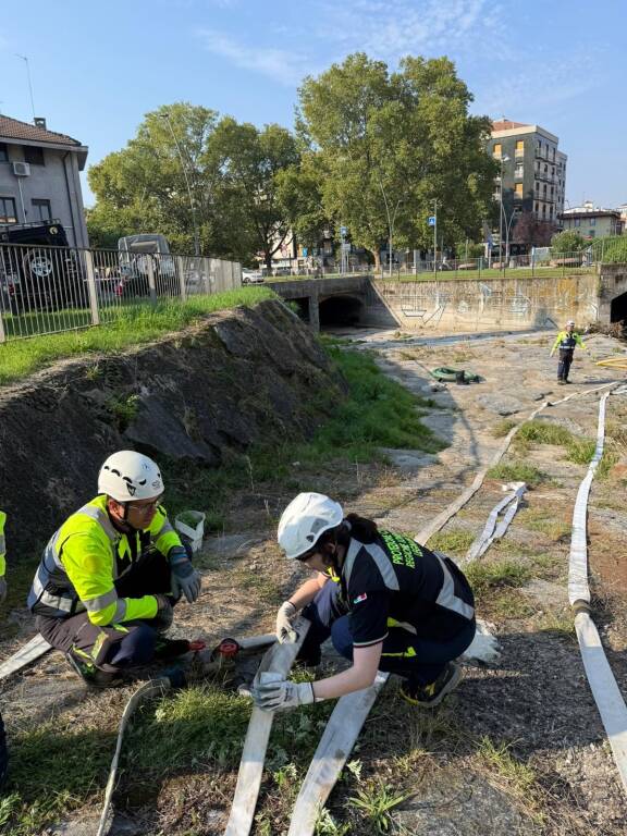Esercitazione Protezione Civile Legnano 