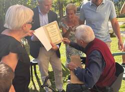 Festa a Varese per i 100 anni di Ettore Zavattoni