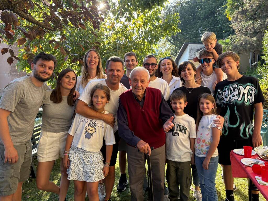 Festa a Varese per i 100 anni di Ettore Zavattoni