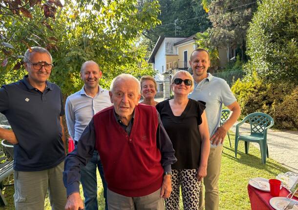 Festa a Varese per i 100 anni di Ettore Zavattoni