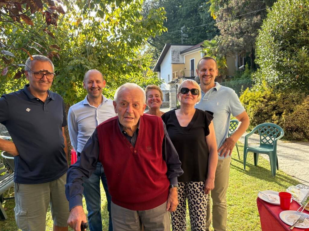 Festa a Varese per i 100 anni di Ettore Zavattoni