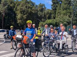 Giovanni Bloisi - biciclettata europea della memoria 
