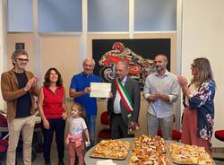 Giovanni magni omaggiato a Gallarate