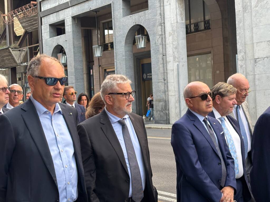 I funerali di Alfredo Ambrosetti 
