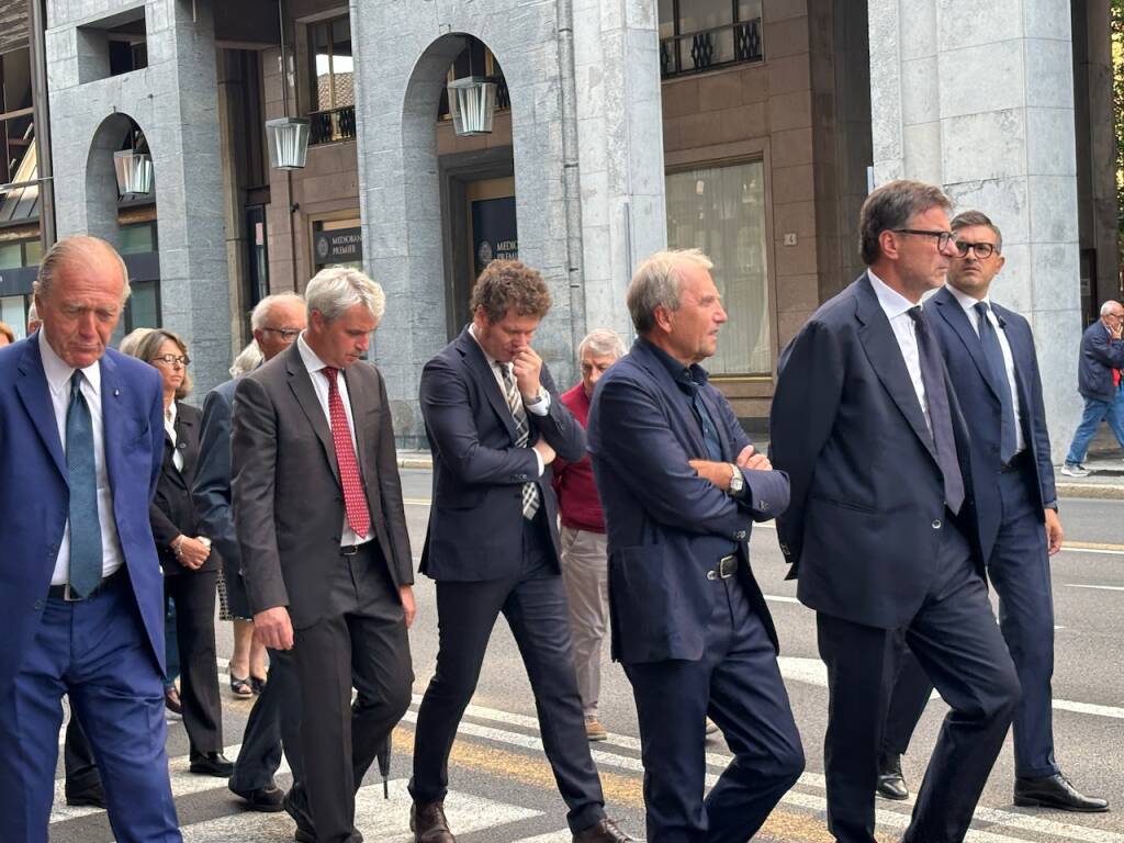 I funerali di Alfredo Ambrosetti 