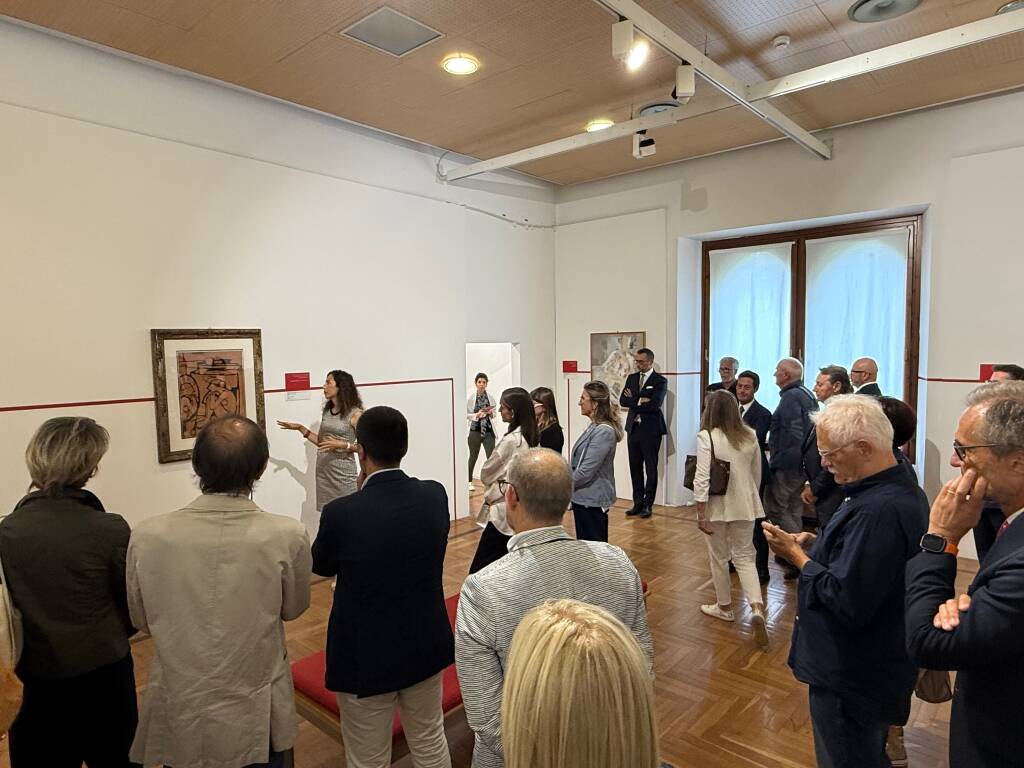 Inaugurata a Palazzo Da Perego a Legnano la mostra “Il filo di Arianna”
