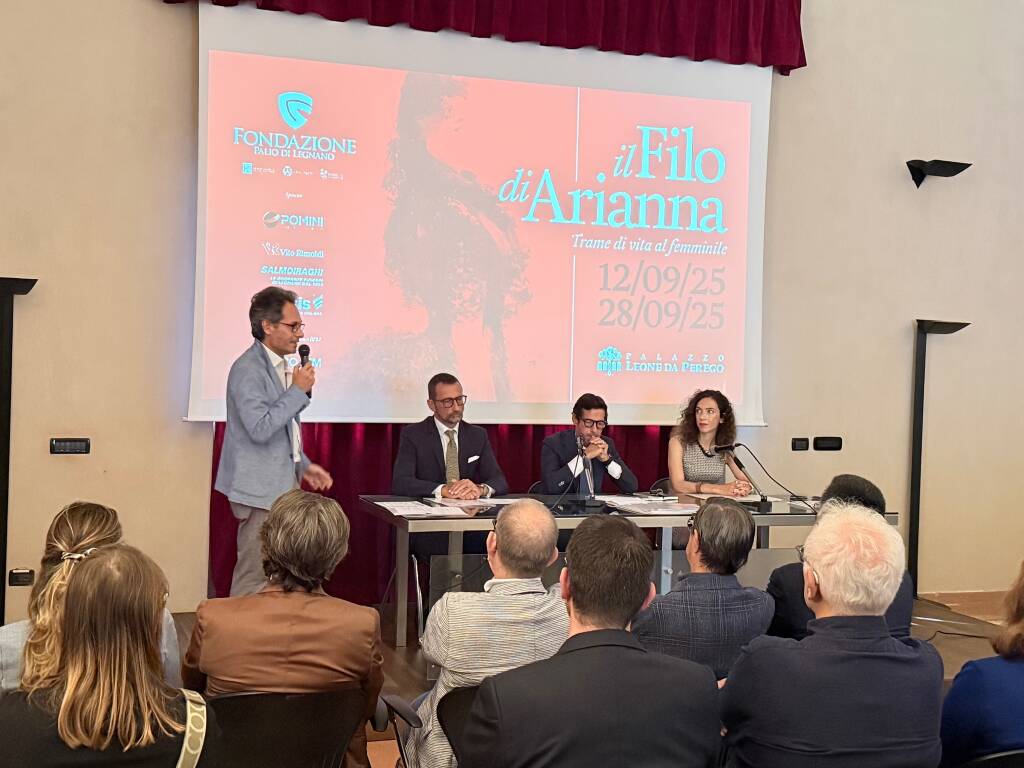 Inaugurata a Palazzo Da Perego a Legnano la mostra “Il filo di Arianna”
